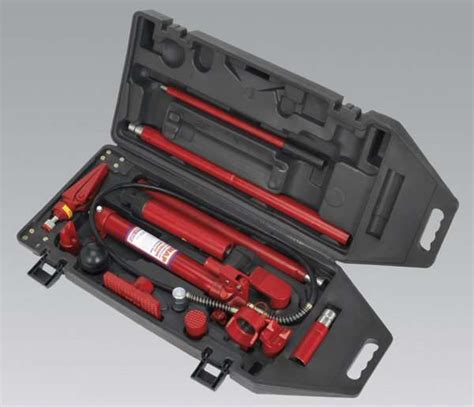 Sealey RE97 10 Hydraulic Body Repair Kit 10tonne Snap Type CCW Tools