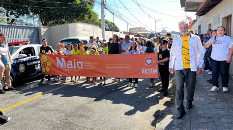 Caminhada conscientiza sobre o combate ao abuso sexual de crianças e