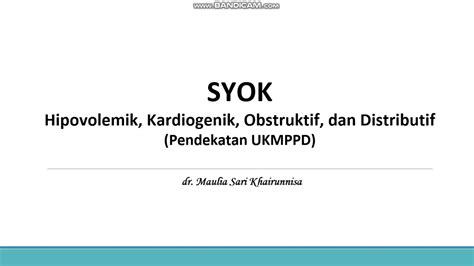 Syok Part 1 Syok Hipovolemikhemoragik Youtube