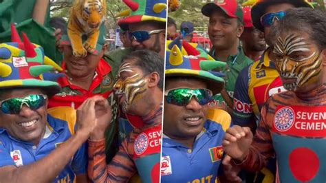 Sri Lanka And Bangladesh Fans Perform Naagin Dance Ahead Of SL Vs BAN