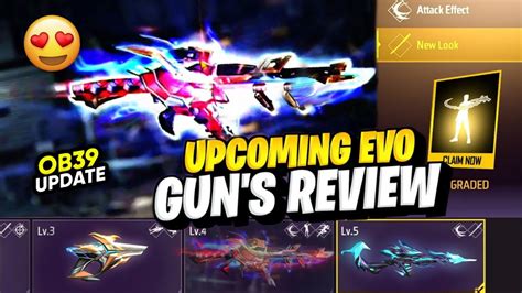 FF NEW UPCOMING EVO GUN NEXT EVO GUN IN FREE FIRE INDIA SERVER OB39