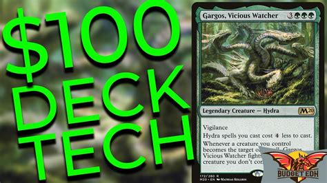 Gargos Vicious Watcher Edh 100 Budget Deck Tech Commander M20