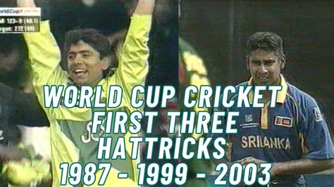 First Three Hattricks Of ODI Cricket World Cup Chetan Sharma