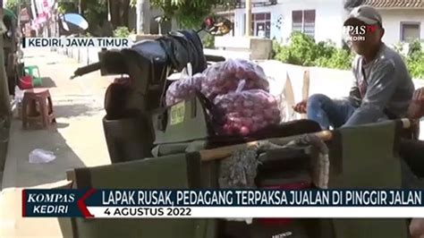 Tak Kunjung Direnovasi Pasca Kebakaran Pedagang Pasar Ngadiluwih