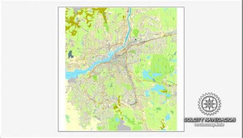 Sweden Cities And Country Vector Maps Pdf And Adobe Illustrator