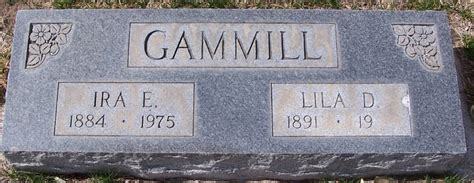 Lila Dorsey Loux Gammill 1891 1982 Mémorial Find a Grave