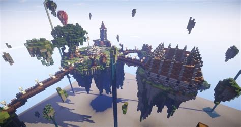 Floating Island Hub - Casual Skyblock Minecraft Project