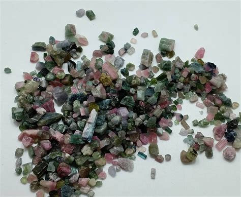 Multicolor Tourmaline Lot 200 Grams Etsy