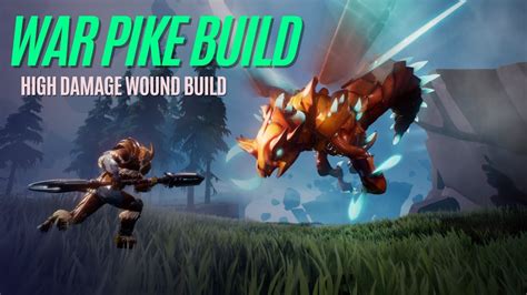 Dauntless War Pike Build High Damage Wound Build Youtube