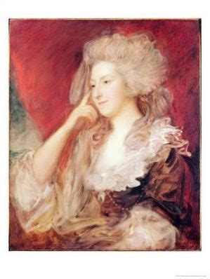 A Regency Era Personalitymaria Fitzherbert Thomas Gainsborough