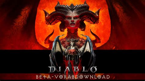 Diablo IV Termine für Downloads der Open Beta Early Access von Diablo