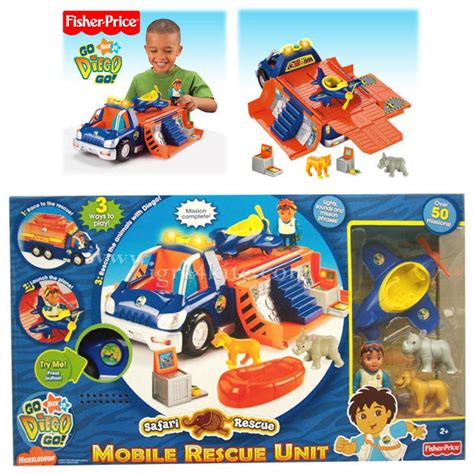 Fisher Price - Go Diego Go Rescue truck K3571 - No.1 Branded Toys Store ...