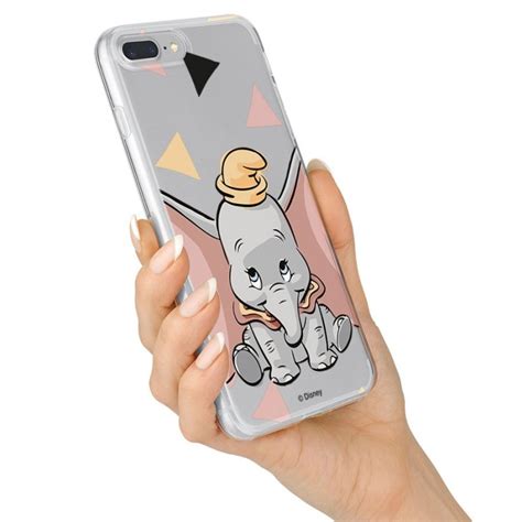 Estojo Oficial Disney Dumbo Transparente Silhueta Para Nokia