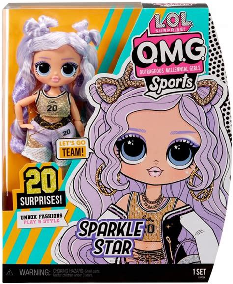 Lol Surprise Omg Sports Lalka Sparkle Star Niespodzianek Erli Pl