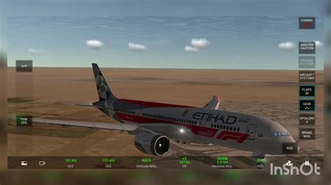 RFS REAL FLIGHT SIMULATOR APPROACH TO DUBAI DXB ETIHAD AIRWAYS YouTube