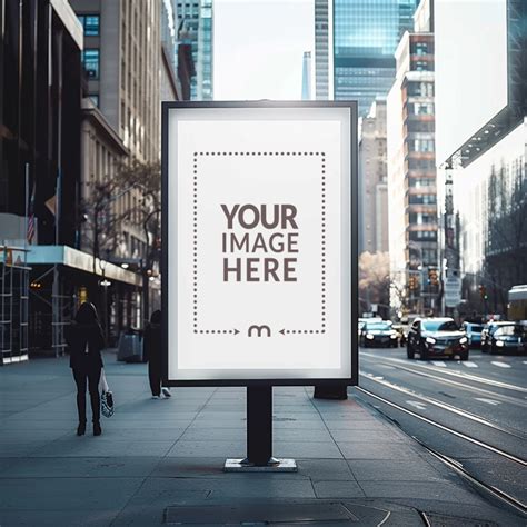 Digital Signage And Billboard Mockup For Large City Avenues Mediamodifier