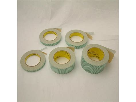 M Scotch M Double Coated Paper Tape In X Yds Off White