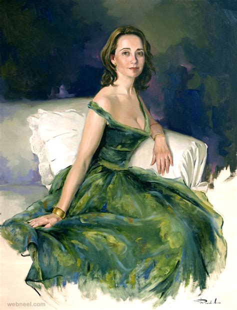 40 Most Beautiful Portrait Painting works from around the world