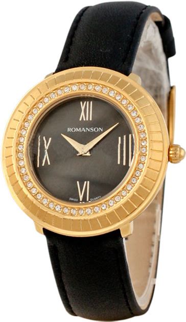 Женские часы ROMANSON RL0385TLG BK – фото, отзывы, характеристики в ...