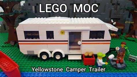 Lego Moc Yellowstone Camper Trailer Youtube