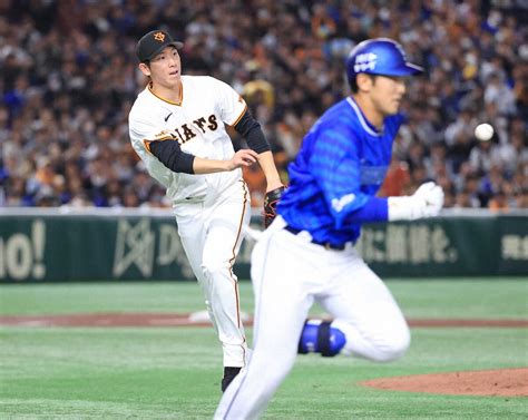 巨人・戸郷悔し勝ち越し許して7回2失点で降板 開幕2戦2勝ならず 24歳バースデーには菅野が力投― スポニチ Sponichi Annex 野球