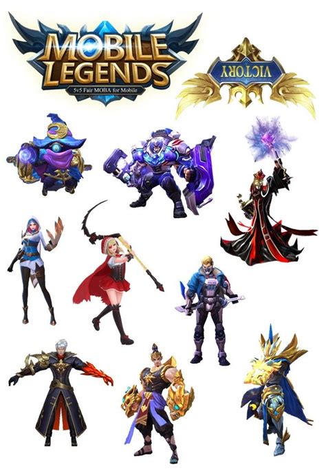 Pin On Avengers Birthday Happy Birthday Printable Mobile Legends