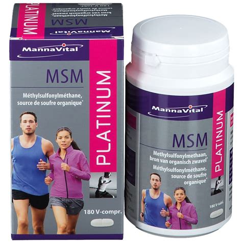 Mannavital Msm Platinum Pz Redcare