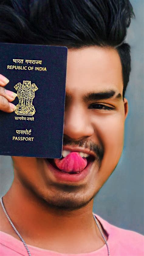 Indian Passport Artwork