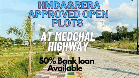 HMDA RERA Approved Open Plots For Sale At Medchal Highway Call