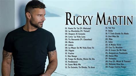 Ricky Martin Sus Grandes Xitos Rom Nticas Mix Ricky Martin Baladas