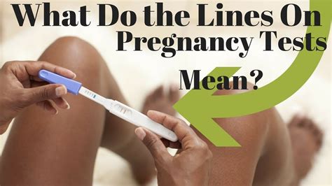 What Do The Lines On Pregnancy Tests Mean Youtube