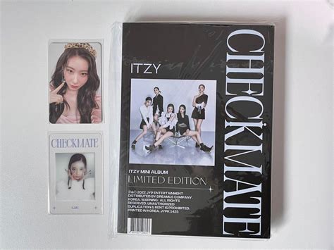 Wts Wtt Itzy Checkmate Sealed Limited Edition Album And Photocards