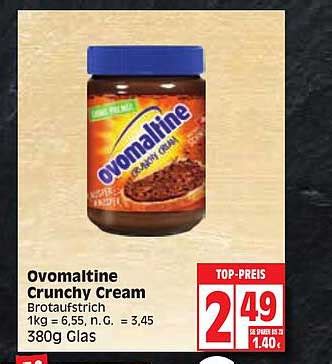 Ovomaltine Crunchy Cream Angebot Bei Edeka Prospekte De