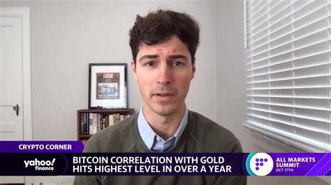 Bitcoin Correlation With Gold Hits Highest Level In Over A Year