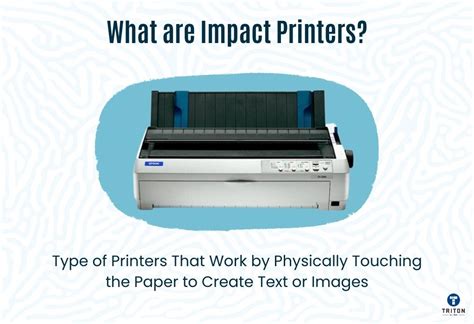 Impact Printers Vs Non Impact Printers A Comparative Guide