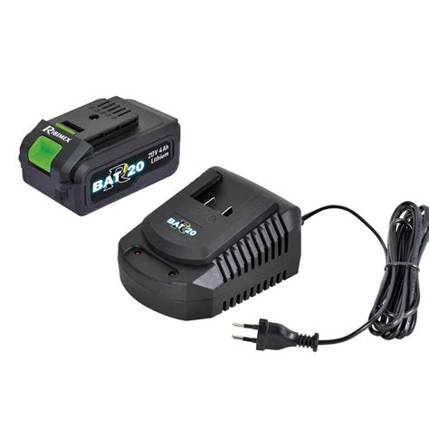 Kit Chargeur Rapide R BAT20 Batterie 4Ah Ribimex Vente Au Meilleur Prix