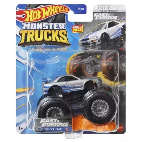 Hot Wheels Monster Trucks Halálos iramban Nissan Skyline kisautó 1 64 JátékNet hu