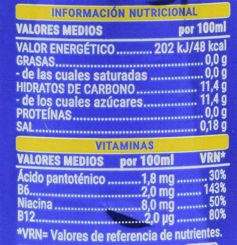 bebida energética MERCADONA ENERGY DRINK todos los detalles