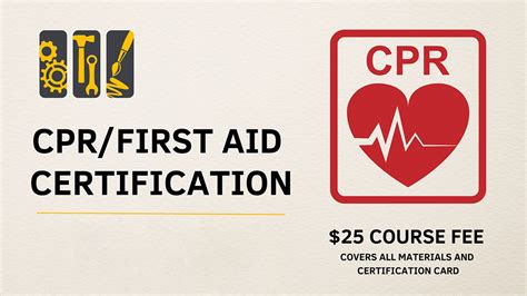 Cpr First Aid Certification Class Bible Center Church