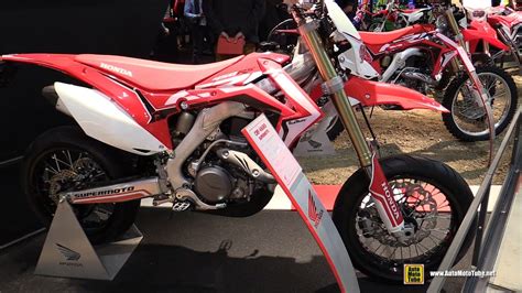 2017 Honda CRF 450 RS Supermoto Walkaround 2016 EICMA Milan YouTube