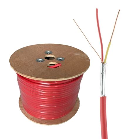 1 5mm 2 5mm Shielded Bare Copper Fire Alarm Rated Cable Fire Proof