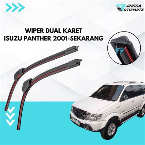 Jual 1 SET 2 PCS Wiper Dual Blade Isuzu Panther 2001 Sekarang