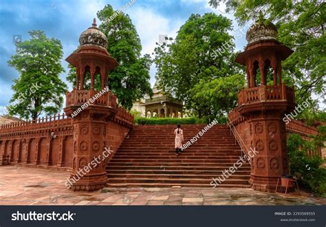 Entrance View Cenotaph Located Jodhpur Indian Stock Photo 2293569555 ...