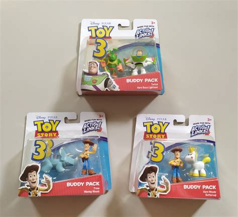 Disney Pixar Toy Story 3 Action Links 2 Figures Buddy Pack Hobbies