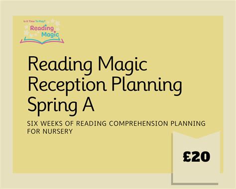 Reading Magic Reception Spring A Is It Time To Play