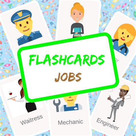 Occupations Flashcards - English4Good - Vocabulary