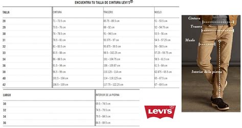 Levi S Tallas Levi S Guia De Tallas Fillow Skateshop