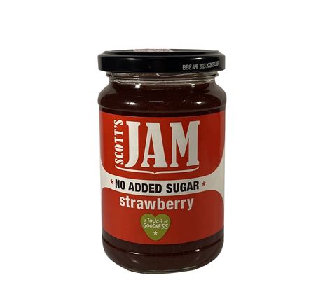 Buy Randw Scotts No Added Sugar Strawberry Jam 340g Online Sunnybrook