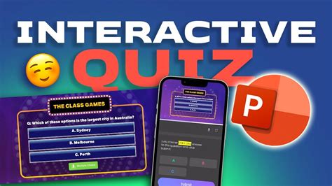 How To Make An Interactive Quiz In Powerpoint Youtube