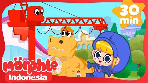 Bandit Dinosaurus Morphle Bahasa Indonesia Kartun Populer Anak